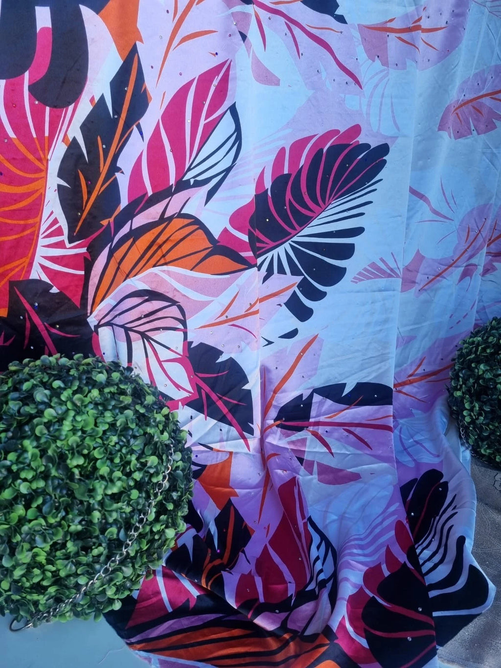 Photo originale du tissu — annonce eBay 405451323702