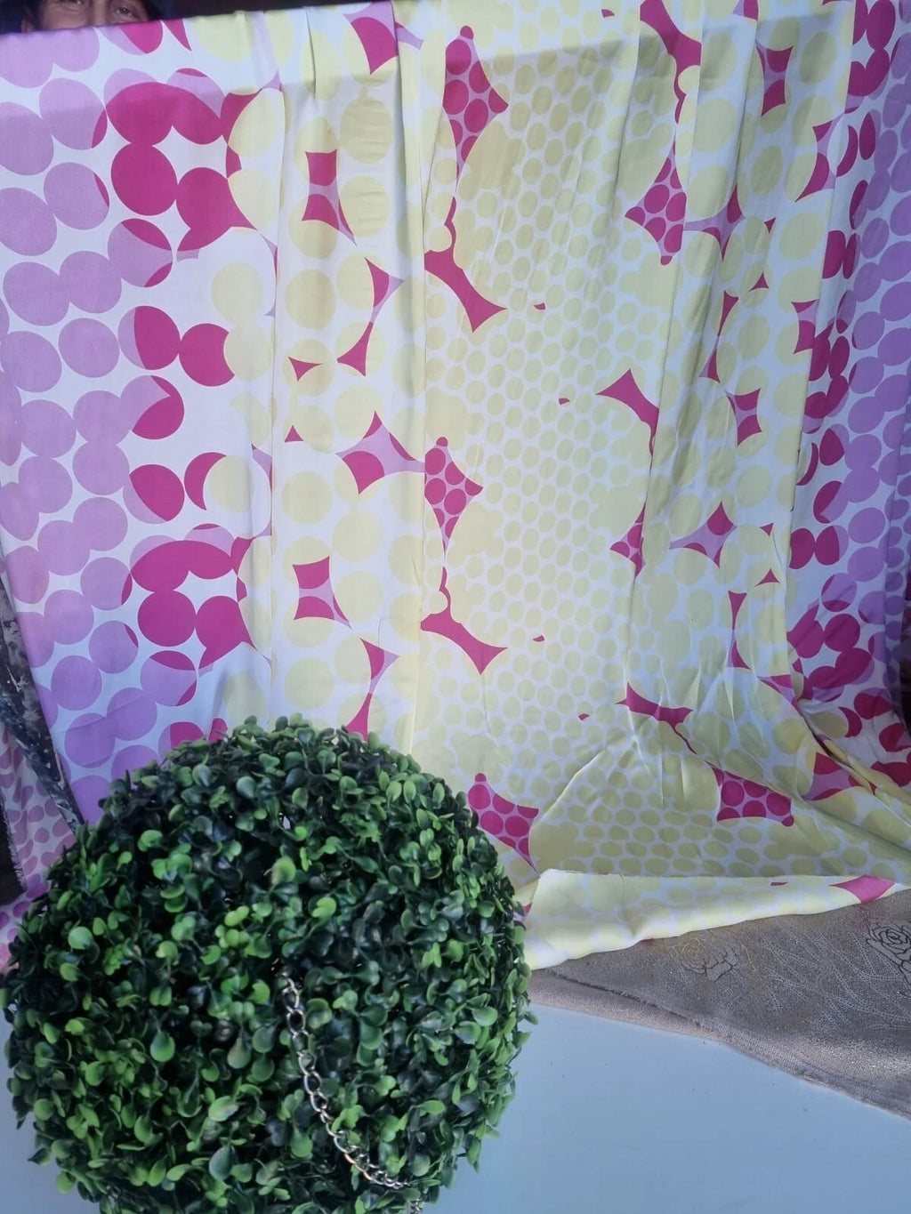 Photo originale du tissu — annonce eBay 405451334200