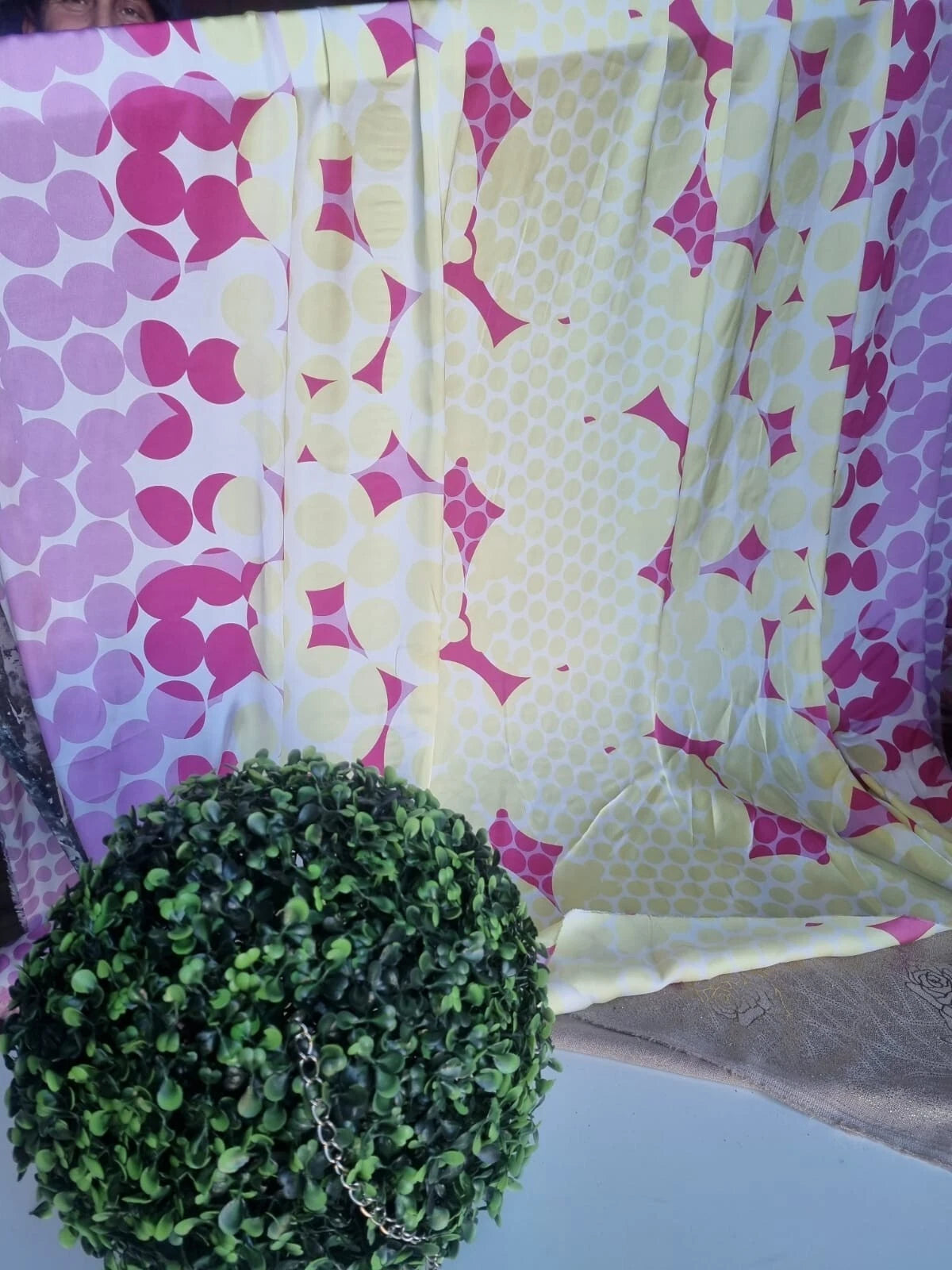 Photo originale du tissu — annonce eBay 405451334200