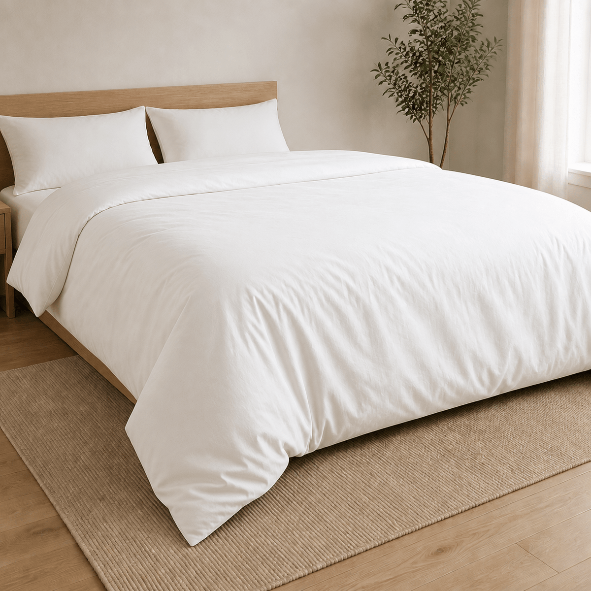 Housse de couette ZAKIRO 100 % coton, gamme noir, blanc et rose